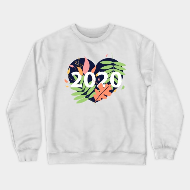 Happy new year 2020 Crewneck Sweatshirt by zeevana